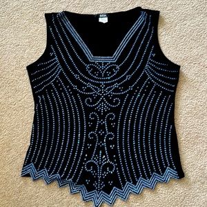 Medium Sequined tank top by MSK, it’s in excellent condition (runs small)